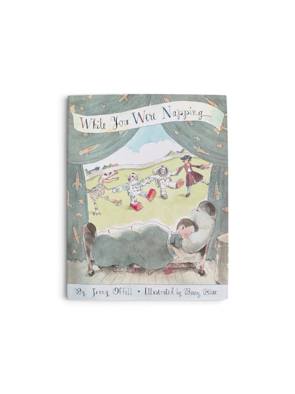 While You Were Napping Illustrated Children’s Book by Jenny Offill - NWOT